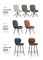 Chaise en promo dans le catalogue Crack à la page 8