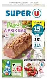 Prospectus Supermarchés Super U en cours à Nogent-sur-Vernisson et alentours, "Super U", 24 pages, 31/03/2026 - 06/04/2026 Catalogue Supermarchés Super U en cours à Nogent-sur-Vernisson et alentours, "Super U", 24 pages, 31/03/2026 - 06/04/2026