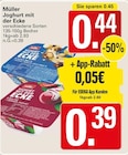 WEZ Minden - Joghurt mit der Ecke Angebot im Prospekt Joghurt mit der Ecke bei WEZ im Minden Prospekt für 0,39 €