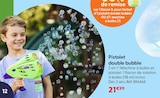 Pistolet double bubble dans le catalogue La Grande Récré