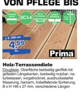 Holz-Terrassendiele im Angebot bei Bauzentrum Borgers in Kleve Holz-Terrassendiele Angebote von Prima bei Bauzentrum Borgers Kleve für 4,99 €