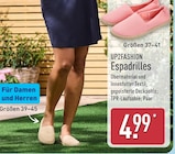 Espadrilles von UP2FASHION für 4,99 € bei ALDI Nord im Angebot Espadrilles von UP2FASHION im aktuellen ALDI Nord Prospekt