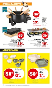 Promo Appareil Fondue dans le catalogue Hyper U du moment à la page 46