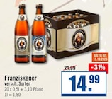 Zisch Wildeshausen - Franziskaner Angebot im Prospekt Franziskaner bei Zisch im Wildeshausen Prospekt für 14,99 €