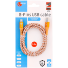 Action - Câble de données et de charge à 8 broches Sologic : offre du catalogue Promo Câble de données et de charge à 8 broches Sologic à 1,59 € dans le catalogue Action "petits prix, grands sourires"