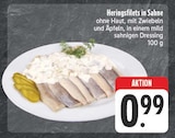 Aktuelles Heringsfilets in Sahne Angebot bei EDEKA in Leipzig ab 0,99 €