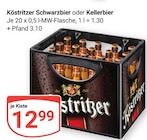 Schwarzbier Angebote von Köstritzer bei GLOBUS Duisburg für 12,99 €