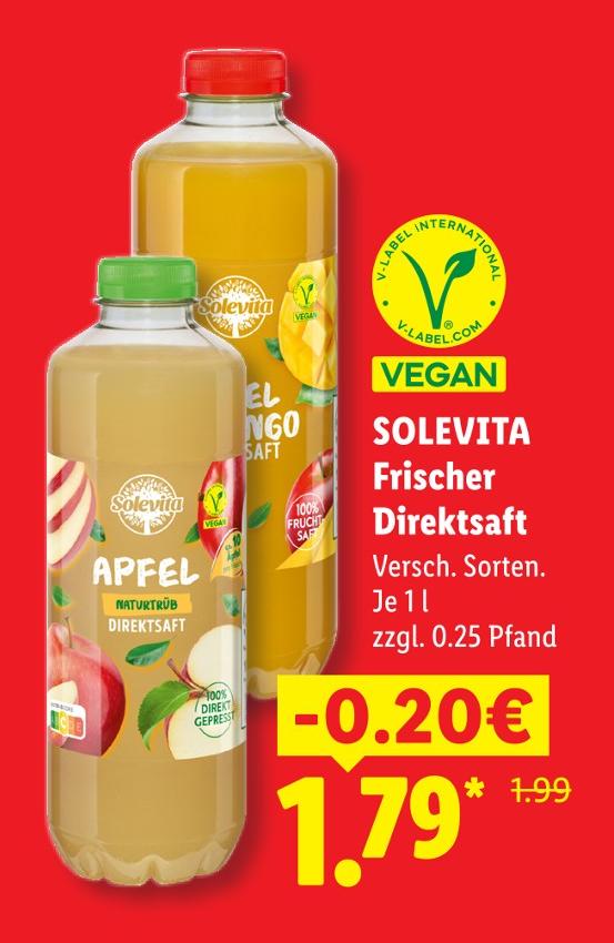 Frischer Direktsaft