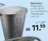 Wäschebox für 11,99 € bei ROLLER im Angebot Wäschebox im aktuellen ROLLER Prospekt