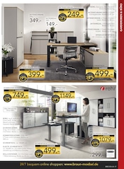 Aktueller BRAUN Möbel-Center Prospekt mit Büromöbel, "60 JAHRE BRAUN MÖBEL CENTER", Seite 17