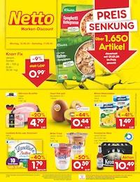 Netto Marken-Discount Prospekt für Remscheid: "Aktuelle Angebote", 55 Seiten, 12.08.2024 - 17.08.2024