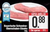 Aktuelle Steak Angebote bei E center in Augsburg Aktuelles Bayerische Schweine-Oberschalen-Steaks Angebot bei E center in Augsburg ab 0,88 €