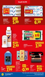 Déodorant en promo dans le catalogue Lidl à la page 20