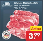 Schweine-Nackensteaks von Gut Ponholz für 3,99 € bei Netto Marken-Discount im Angebot Schweine-Nackensteaks von Gut Ponholz im aktuellen Netto Marken-Discount Prospekt