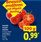 Cocktailstrauchtomaten im Lidl Prospekt Cocktailstrauchtomaten im aktuellen Lidl Prospekt für 0,99 €