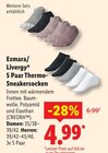 Aktuelles 5 Paar Thermo-Sneakersocken Angebot bei Lidl in Aachen ab 4,99 €