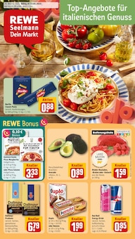 REWE Prospekt der Woche "Dein Markt" Seite 1, 12.05.2025 bis 17.05.2025 für Bamberg Aktueller REWE Prospekt "Dein Markt" Seite 1 von 26 Seiten für Bamberg