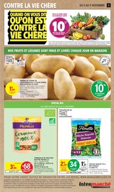 Fruits Et Légumes Angebote im Prospekt "-60% DE REMISE IMMÉDIATE SUR LE 2ÈME SUR UNE SÉLECTION DE PRODUITS" von Intermarché auf Seite 5