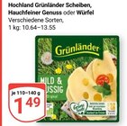 Grünländer Scheiben im Angebot bei GLOBUS in Erlangen Grünländer Scheiben Angebote von Hochland bei GLOBUS Erlangen für 1,49 €