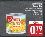 Sonnen Mais Angebote von Gut & Günstig bei E center Dresden für 0,79 €