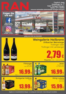 König Pilsener im RAN Prospekt "RAN" mit 2 Seiten (Stuttgart)