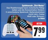 Spielekonsole "Click Maniac" Angebote bei E center Ansbach für 7,99 €