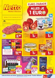 Aktueller Netto Marken-Discount Prospekt, "Aktuelle Angebote", mit Angeboten der Woche, gültig von 17.11.2025 bis 17.11.2025