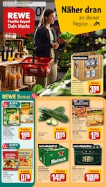 Pizza im REWE Prospekt in Salzgitter Aktueller REWE Prospekt mit Pizza, "Dein Markt", Seite 1