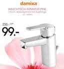 WASCHTISCH-ARMATUR PINE von damixa für 99,00 € bei Zurbrüggen im Angebot WASCHTISCH-ARMATUR PINE von damixa im aktuellen Zurbrüggen Prospekt