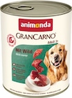 REWE - GranCarno Hundenassnahrung Angebot im Prospekt GranCarno Hundenassnahrung bei REWE im Prospekt "" für 13,19 €