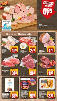 Wurst im aktuellen REWE Prospekt (Karlsruhe) Wurst im REWE Prospekt "Dein Markt" mit 22 Seiten (Karlsruhe)