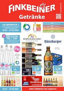 Finkbeiner Prospekt der KW 6 "DIE DURSTSTRECKE ENDET HIER" Aktueller Finkbeiner Prospekt "DIE DURSTSTRECKE ENDET HIER" Seite 1 von 10 Seiten