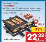 Raclettegrill im Netto Marken-Discount Prospekt Raclettegrill von GOURMETmaxx im aktuellen Netto Marken-Discount Prospekt für 22,22 €