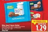 Bunte Vielfalt von Ritter Sport für 1,29 € bei E center im Angebot Bunte Vielfalt von Ritter Sport im aktuellen E center Prospekt