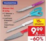 Messer-Set Angebote von TRAMONTINA bei Netto Marken-Discount Bad Oeynhausen für 9,99 €