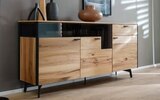 Sideboard Andra, Eiche rustico/anthrazit im Angebot bei HARDECK in Wuppertal Sideboard Andra, Eiche rustico/anthrazit Angebote von Schöner Wohnen Kollektion bei HARDECK Wuppertal für 1.499,00 €