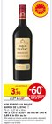 AOP Bordeaux Rouge - Baron de Lestac en promo chez Intermarché Angers à 1,56 €