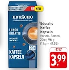 Kaffee Kapseln Angebote von Eduscho bei EDEKA Frankfurt für 3,99 €