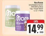 Protein Iced Matcha Latte Angebote von More bei EDEKA Gera für 14,99 €
