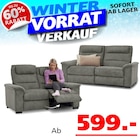 Aruba 3-Sitzer oder 2-Sitzer Sofa bei Seats and Sofas im Waiblingen Prospekt für 599,00 €