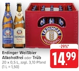 Weißbier Alkoholfrei Angebote von Erdinger bei EDEKA Villingen-Schwenningen für 14,99 €