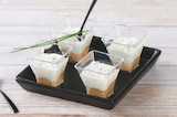Verrines avocat cocktail crevettes ou à la crème de pesto tomates séchées et parmesan ou chèvre et gaspacho de légumes - Super U à Rouen Verrines avocat cocktail crevettes ou à la crème de pesto tomates séchées et parmesan ou chèvre et gaspacho de légumes en promo chez Super U Rouen à 6,90 €
