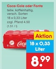 Coca-Cola oder Fanta Angebote von Coca-Cola bei Netto Marken-Discount Cottbus für 8,99 €