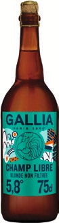 GALLIA Biere Blonde non Filtrée 5,8% 