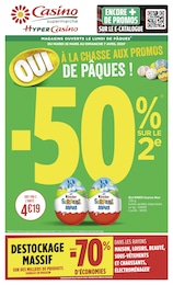 Prospectus Casino Supermarchés à Bagnols-sur-Cèze, "OUI À LA CHASSE AUX PROMOS DE PÂQUES !", 20 pages, 26/03/2024 - 07/04/2024