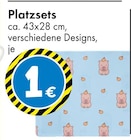 Platzsets Angebote bei TEDi Landshut für 1,00 €