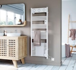 Promo Sèche-serviettes électrique à inertie fluide Sauter Marapi tactile blanc 750W + soufflerie 1000W à 355,00 € dans le catalogue Castorama à Vitrolles