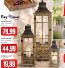 Holzlaterne mit 2 Schubladen Gr. 112 cm Angebote von Tony Brown by Stolz bei Kaufhaus Stolz Neubrandenburg für 19,99 €