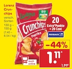 Netto Marken-Discount Ennepetal - Crunchips Angebot im Prospekt Crunchips bei Netto Marken-Discount im Ennepetal Prospekt für 1,11 €