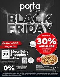 porta Möbel Prospekt für Lehre: "BLACK SALE", 1 Seite, 29.11.2024 - 30.11.2024